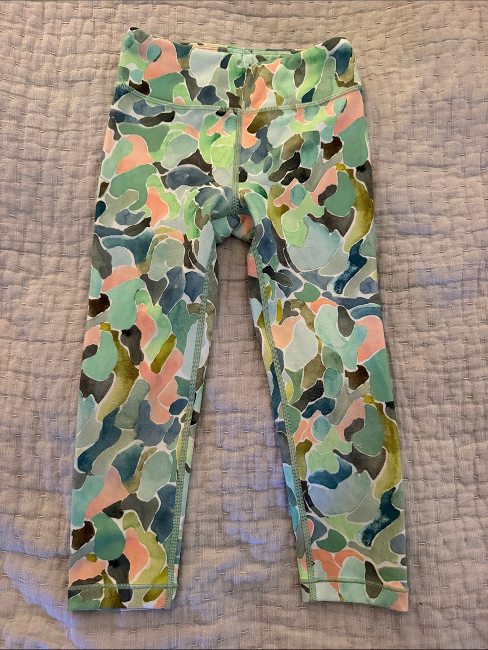 Athleta Girl multi color Leggings